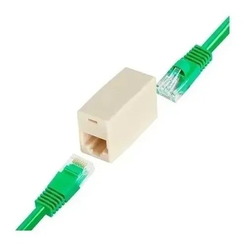 Union Coupler Cables De Red Rj45 Cat6 Hembra Utp Empalme Gig
